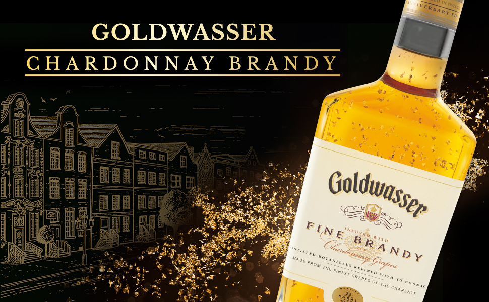Goldwasser Chardonnay Brandy 0,7l