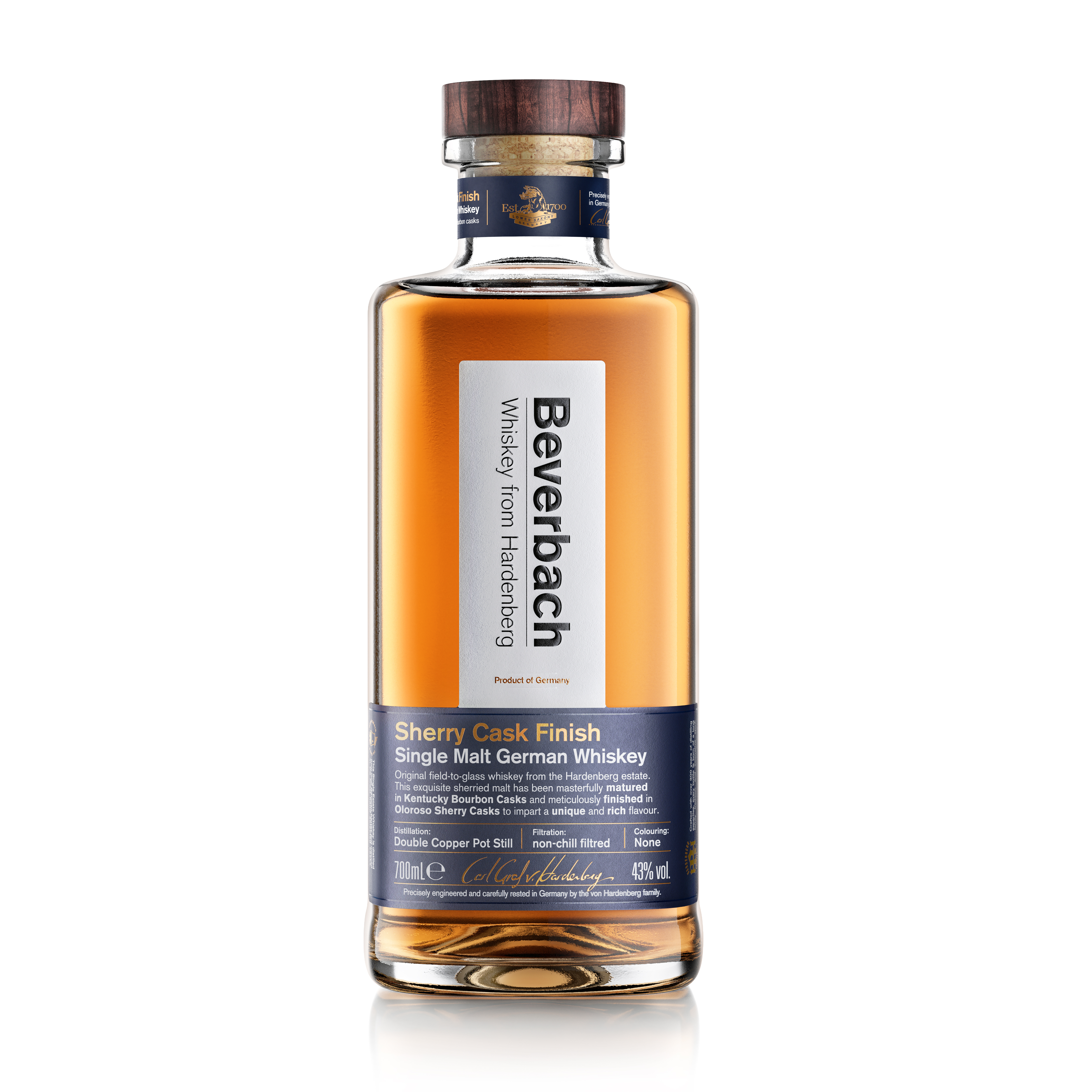 Beverbach Single Malt German Whiskey Sherry Cask Finish 0,7l