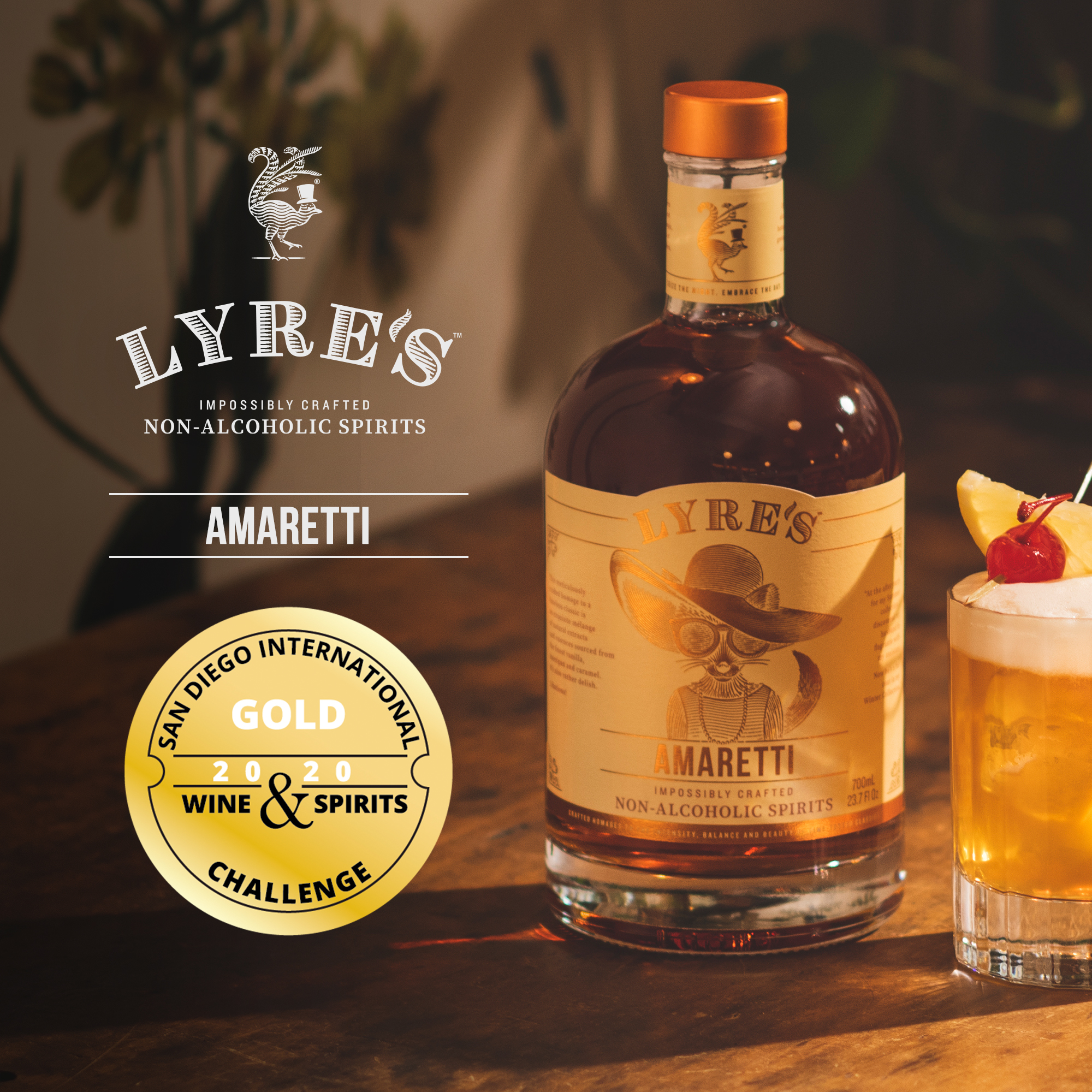 Lyre's Amaretti 0% vol. 0,7l