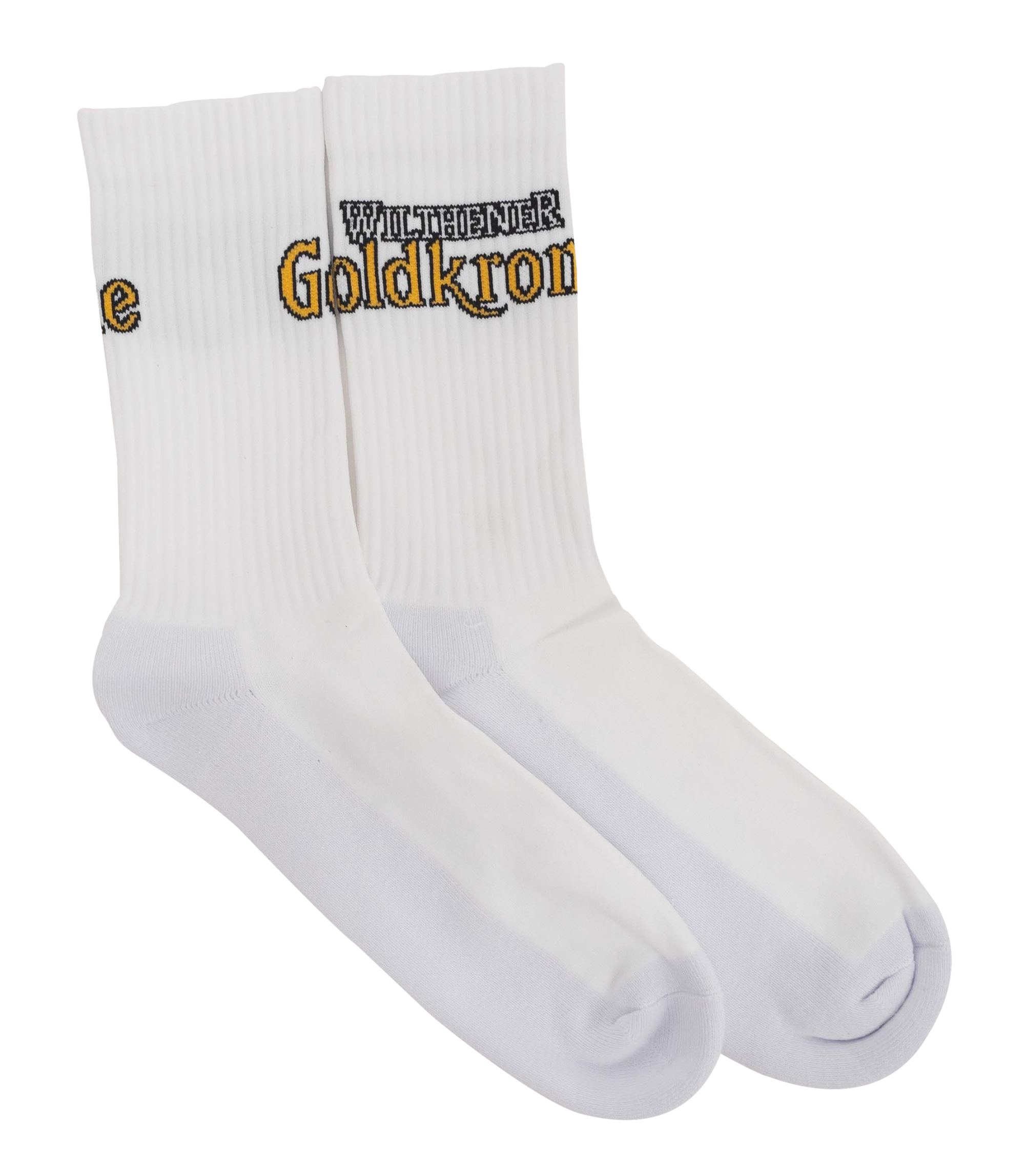 WILTHENER Goldkrone Socken Logo seitlich Gr. 43-46