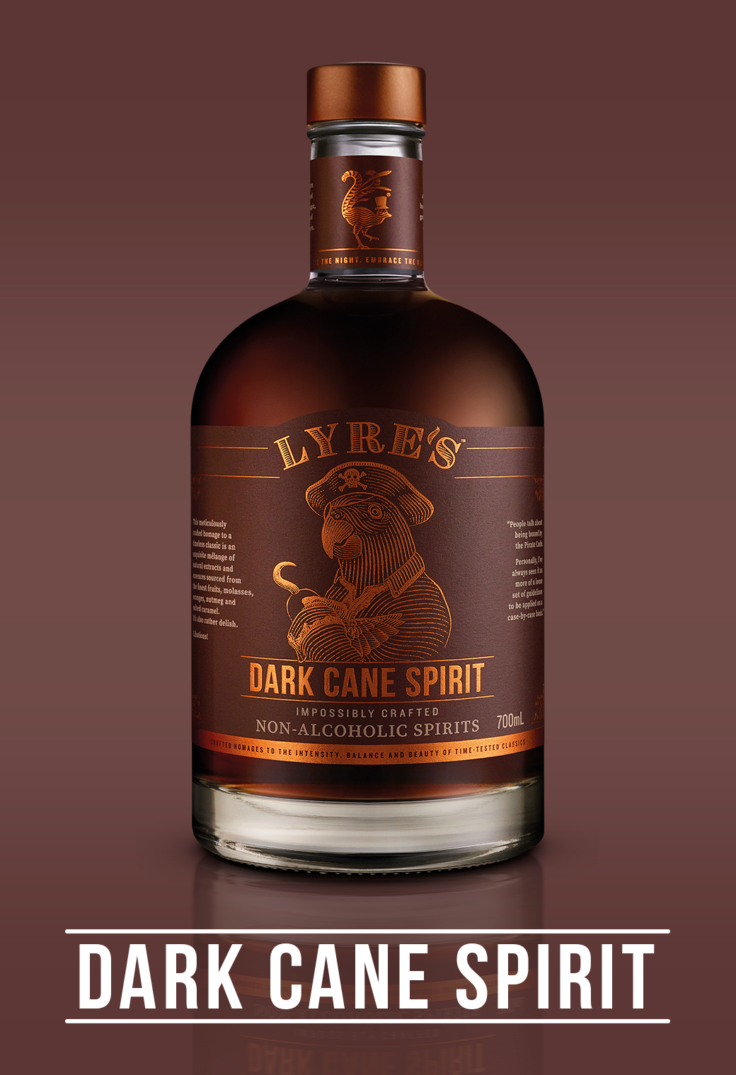 Lyre's Dark Cane Spirit 0% vol. 0,7l Lyre's Dark Cane Spirit 0% vol. 0,7l