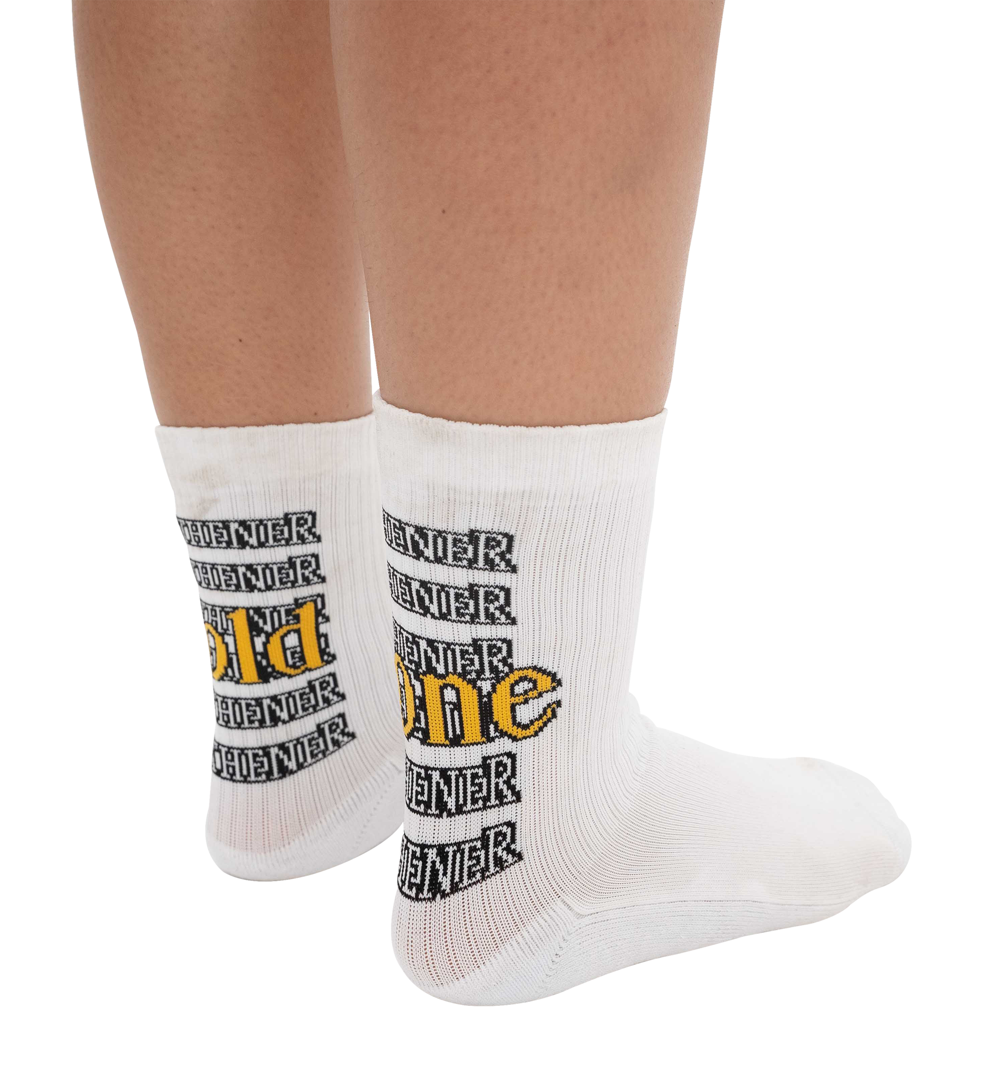 Wilthener Goldkrone Socken Logo hinten Gr. 38-40