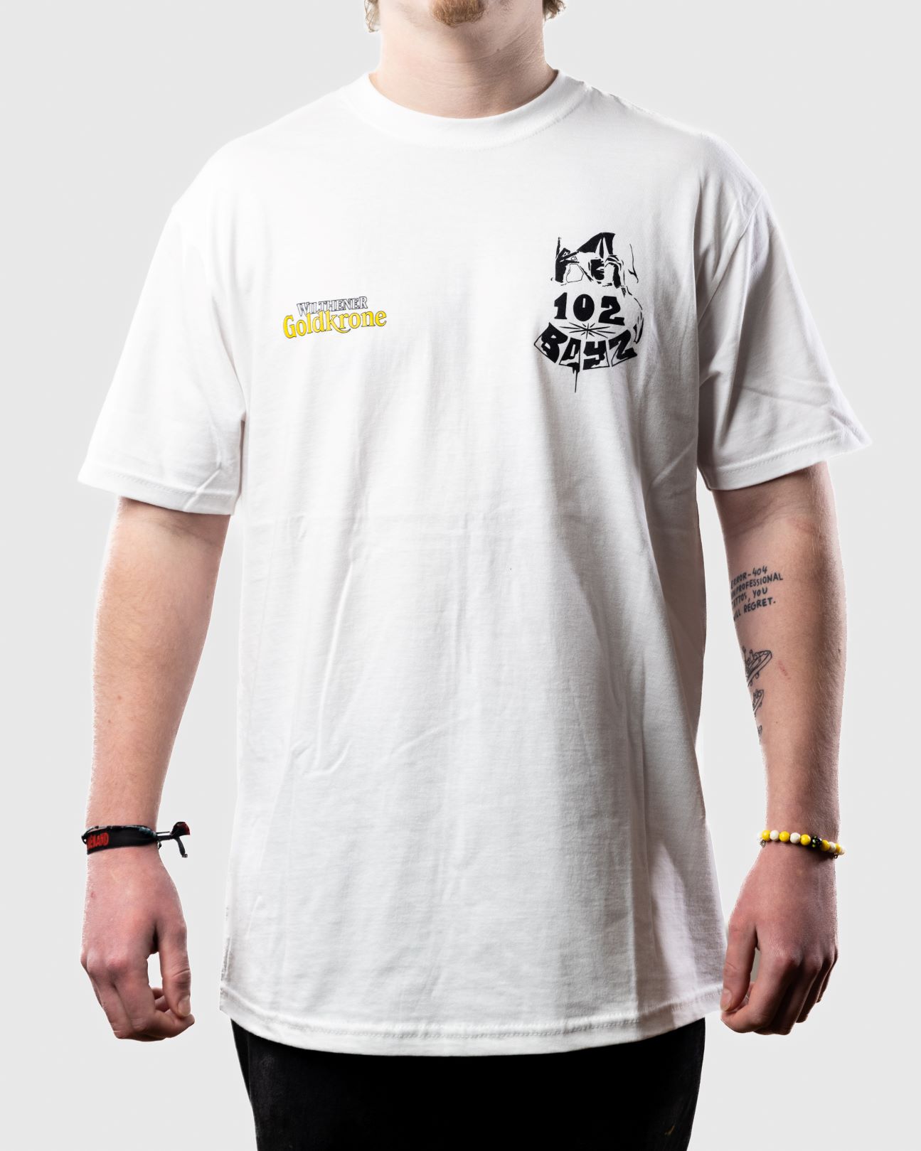 Wilthener Goldkrone x 102Boyz T-Shirt weiß