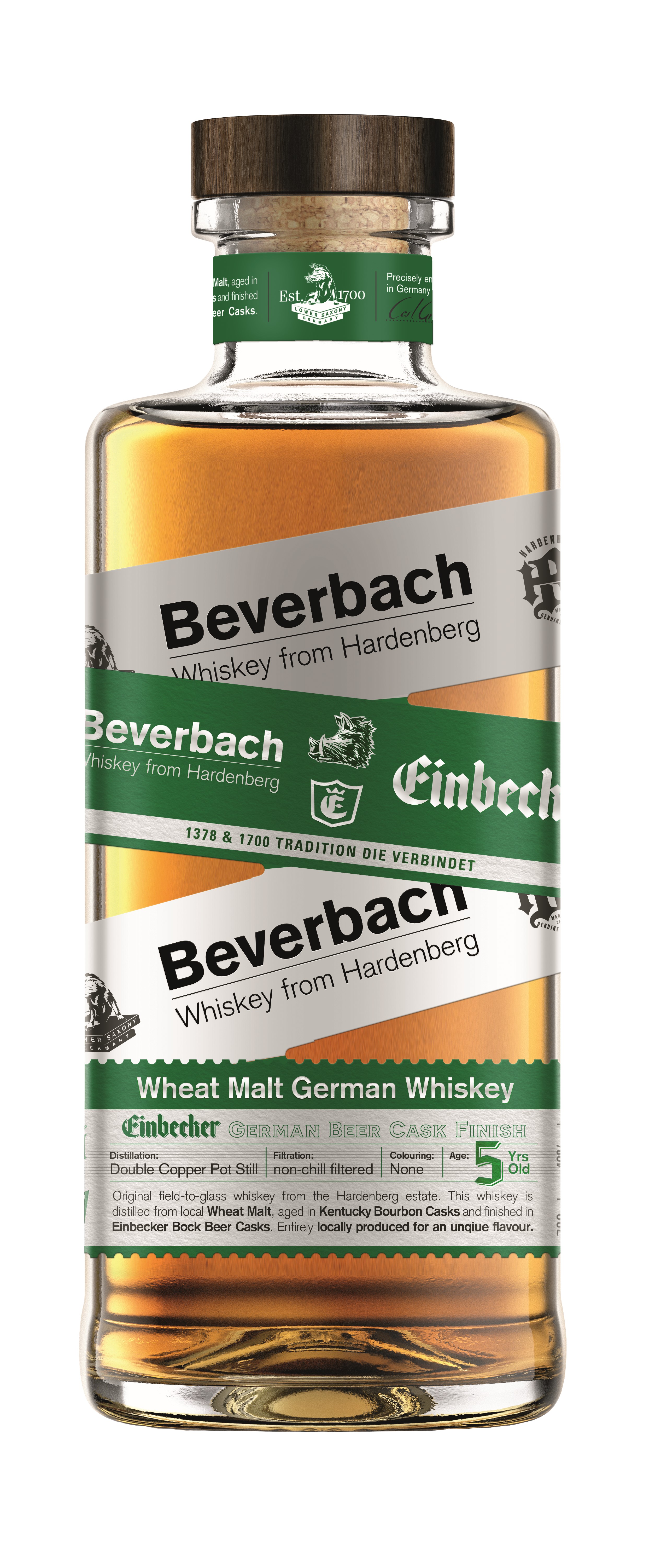 BEVERBACH Wheat Malt EINBECKER German Beer Cask Finish  0,7L 