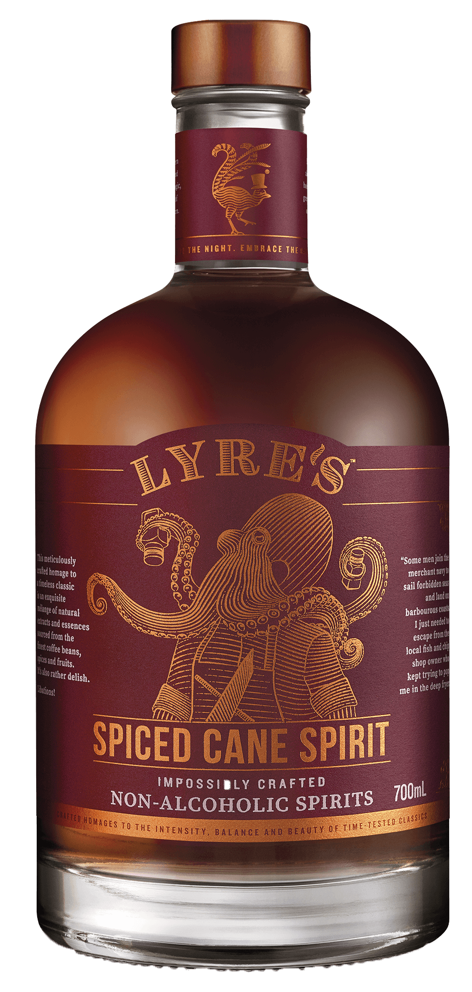 Lyre's Spiced Cane Spirit 0% vol. 0,7l