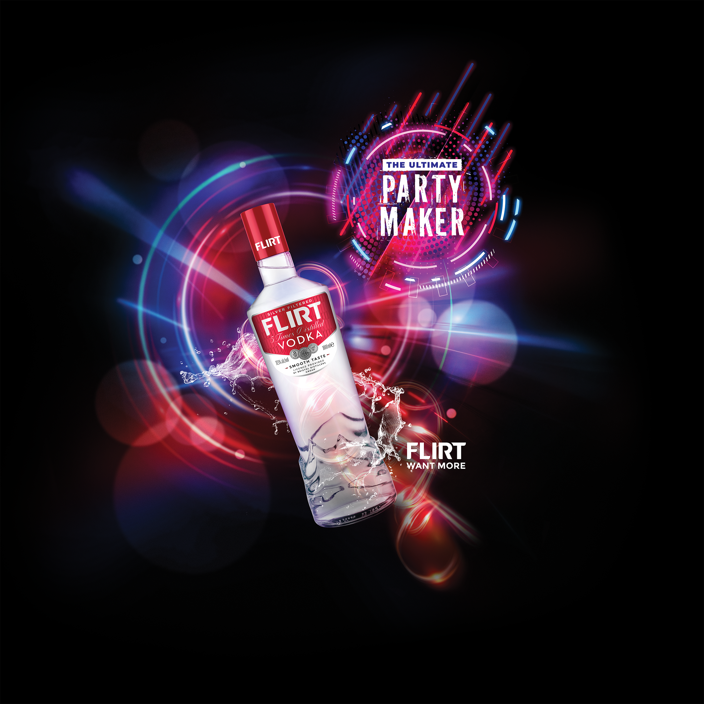 FLIRT Vodka 0,7l