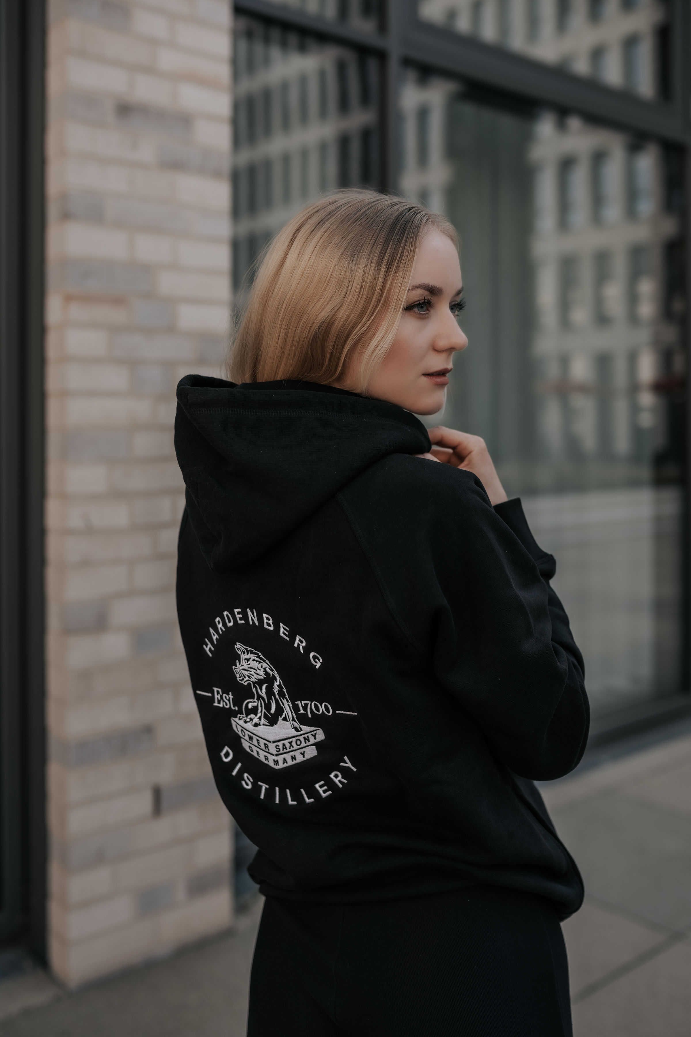 Hardenberg Distillery Hoodie schwarz