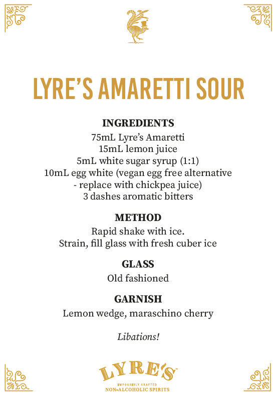 Lyre's Amaretti 0% vol. 0,7l
