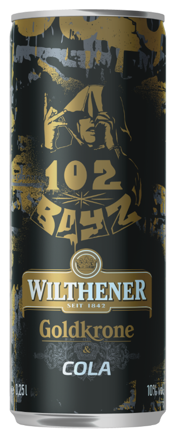 Wilthener Goldkrone & Cola X 102 BOYZ 0,25l