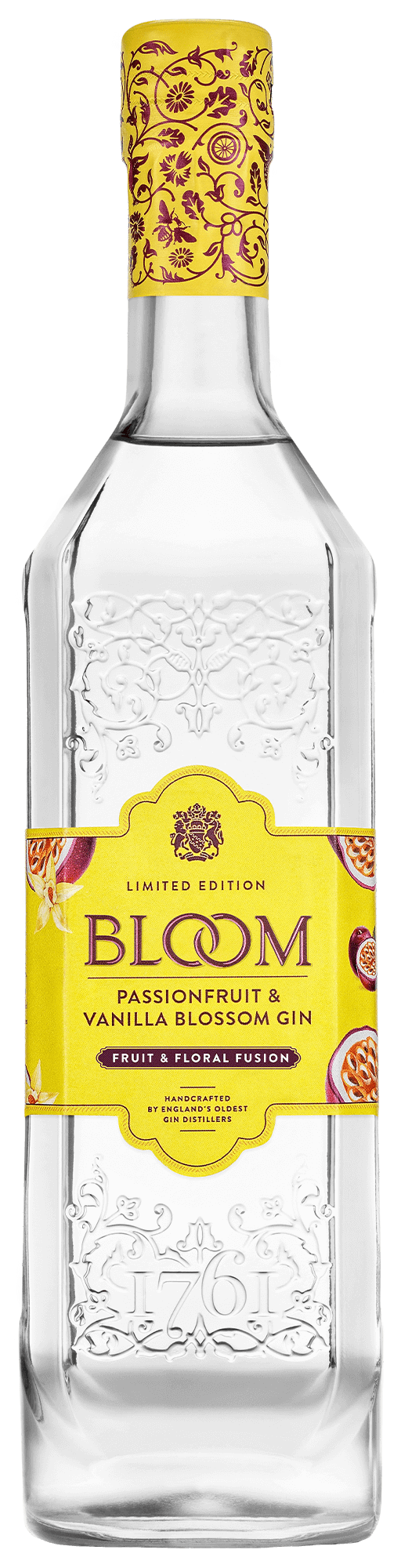 BLOOM Passionfruit & Vanilla Blossom Gin 0,7l