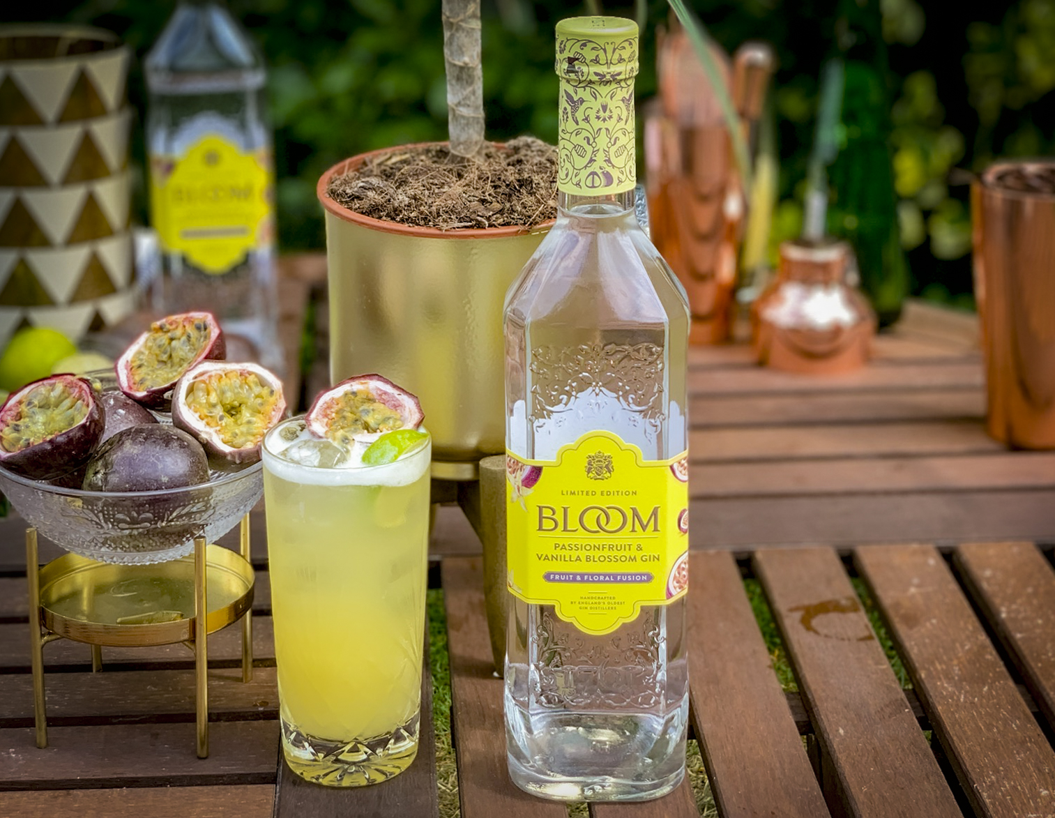 BLOOM Passionfruit & Vanilla Blossom Gin 0,7l