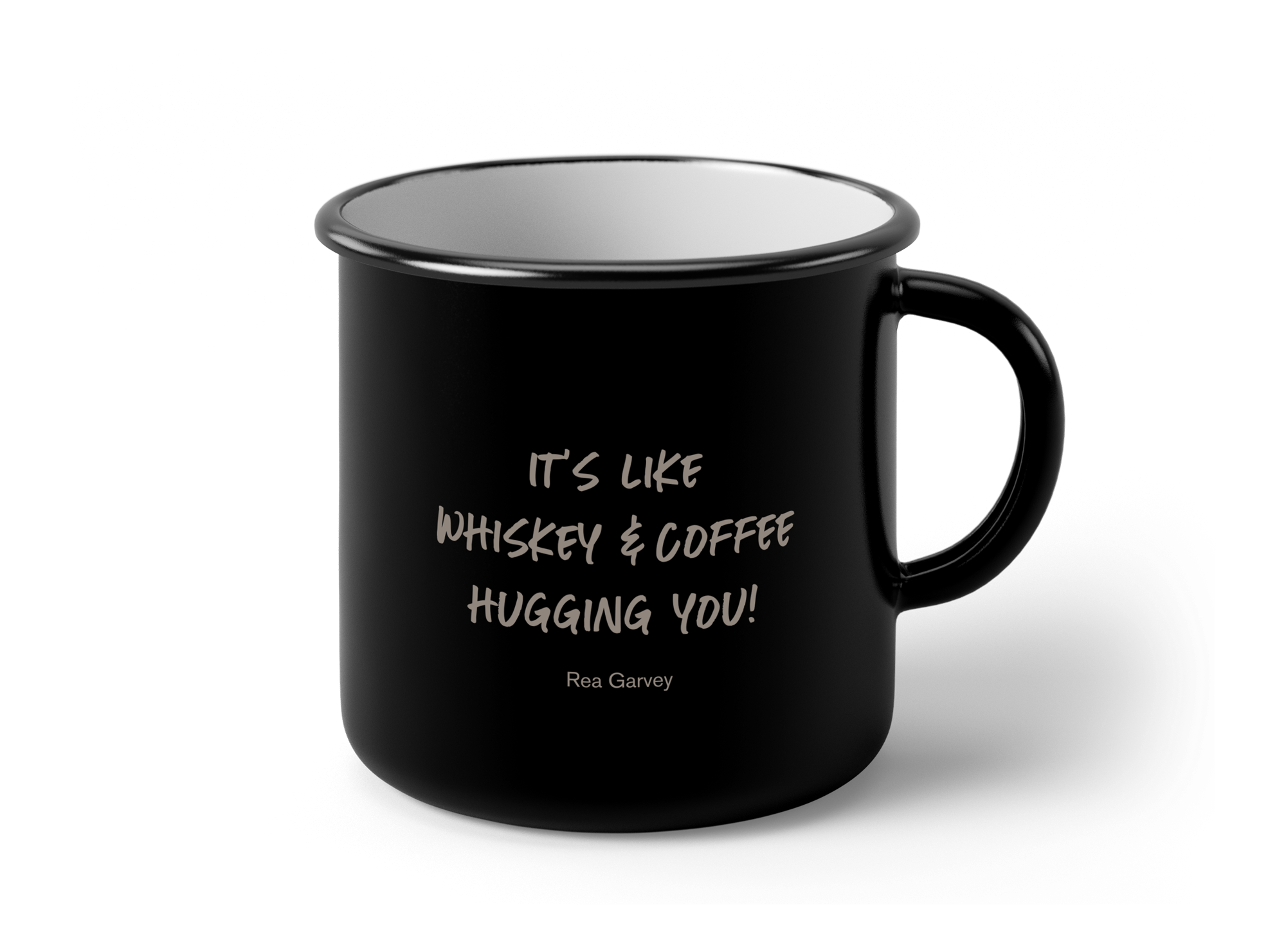 Beverbach X Rea Garvey Emaille Tasse Beverbach X Rea Garvey Emaille Tasse
