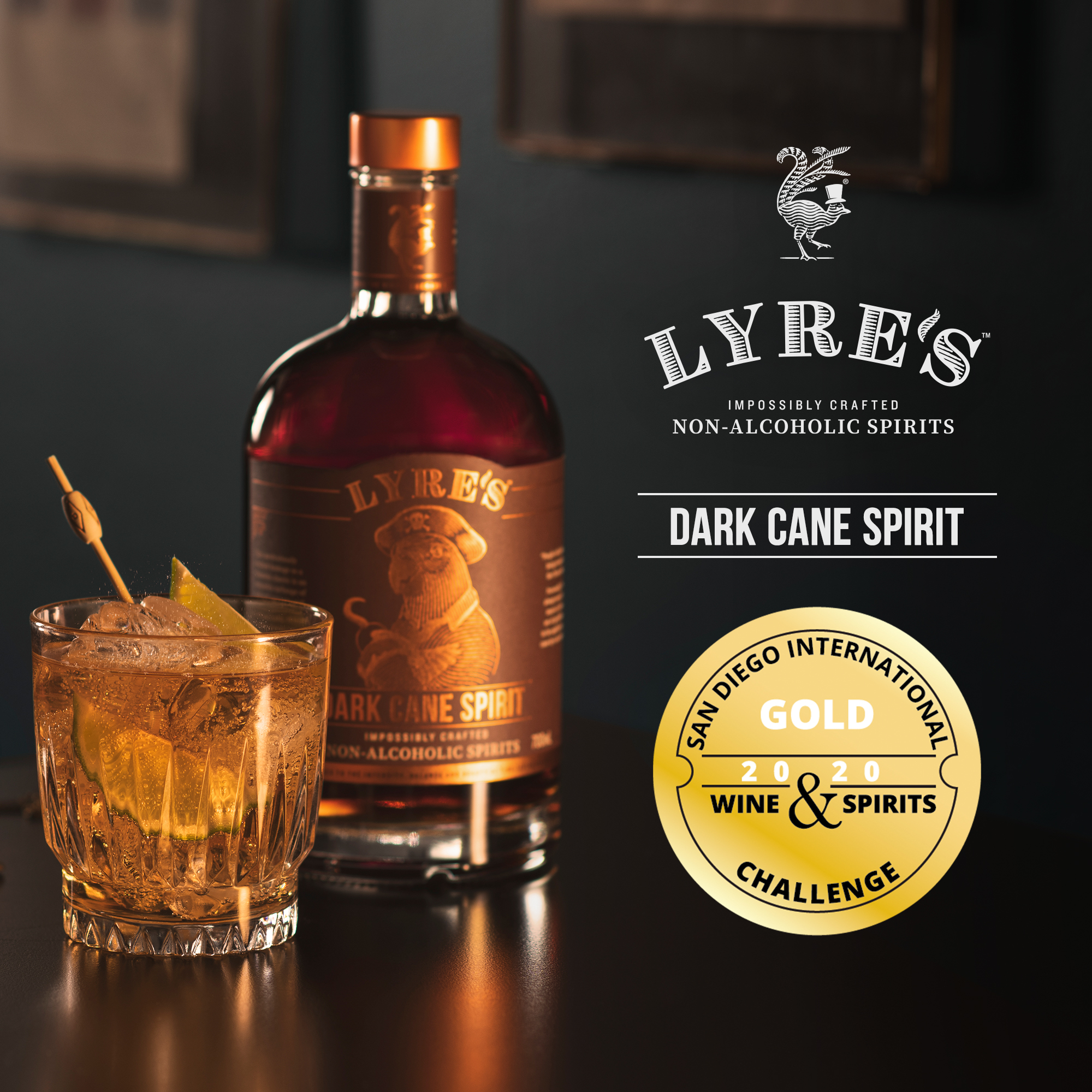 Lyre's Dark Cane Spirit 0% vol. 0,7l Lyre's Dark Cane Spirit 0% vol. 0,7l