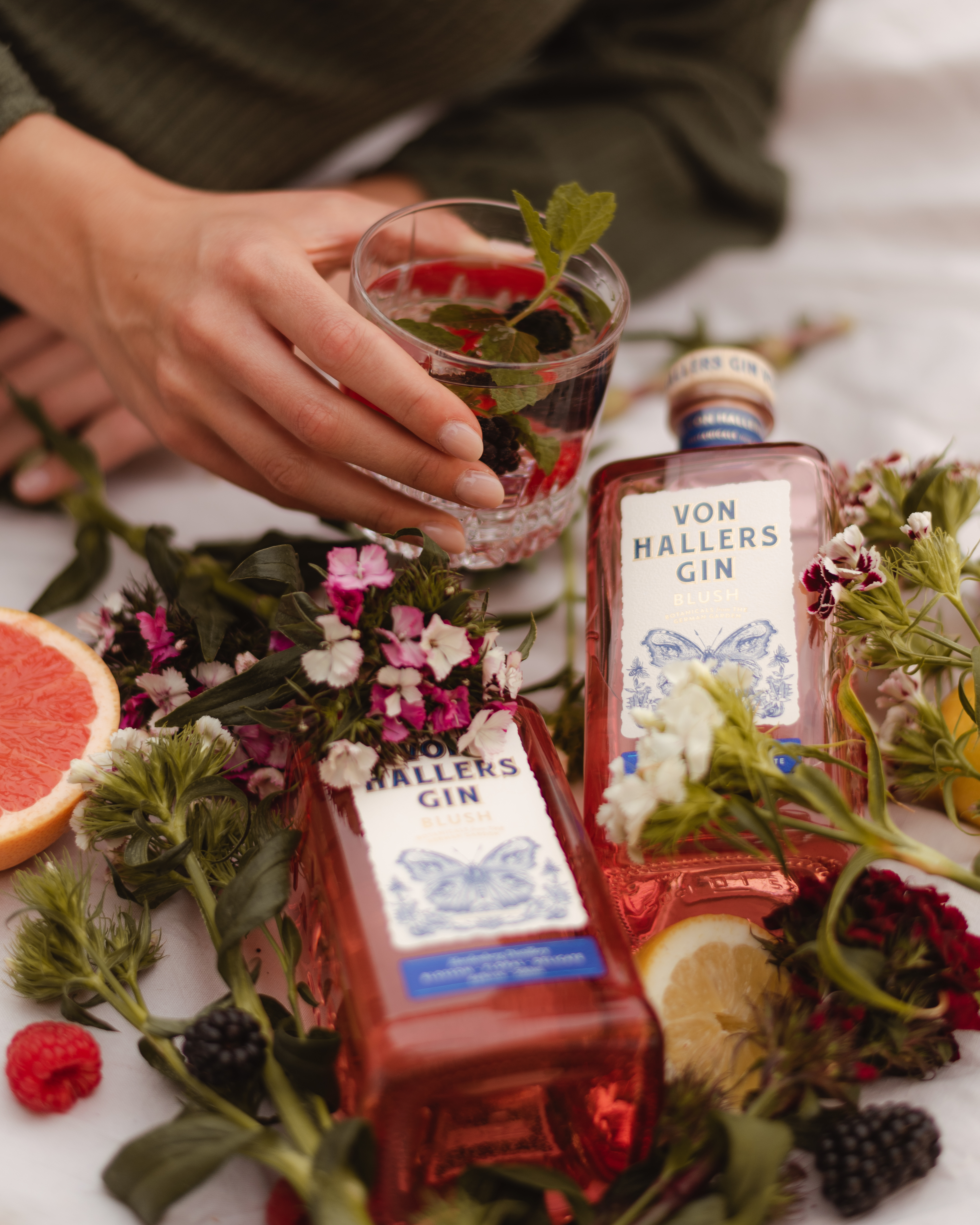 VON HALLERS GIN Blush 0,5l