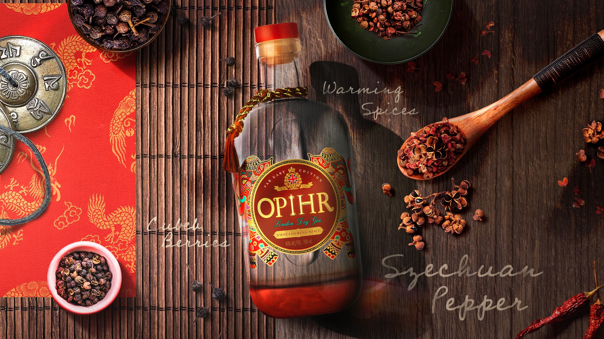 Opihr Spiced Gin Far East Edition 0,7l Opihr Spiced Gin Far East Edition 0,7l