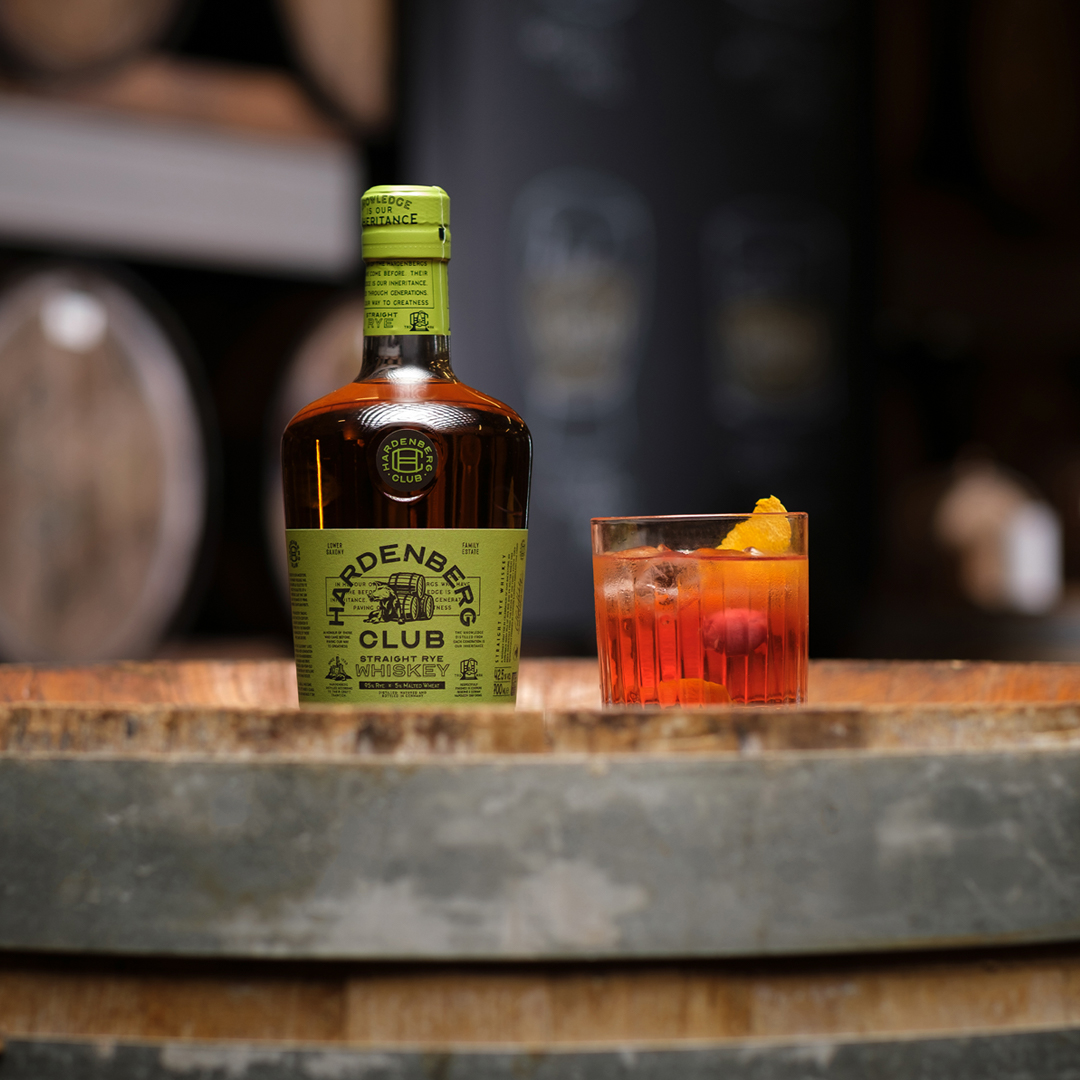 Hardenberg Club Straight Rye Whiskey 0,7l