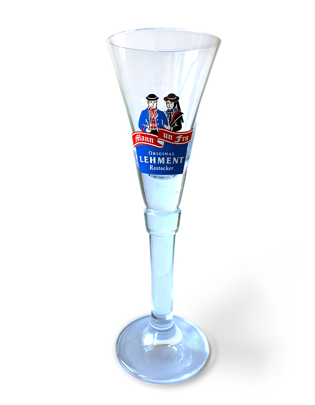 Original Lehment Rostocker Stielglas 2cl